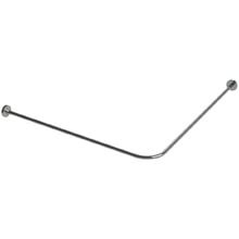 Commercial Polished Chrome Stainless Steel Shower Rail
